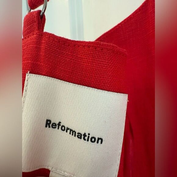 NWOT Reformation Katarin Linen Dress - Picture 14 of 16